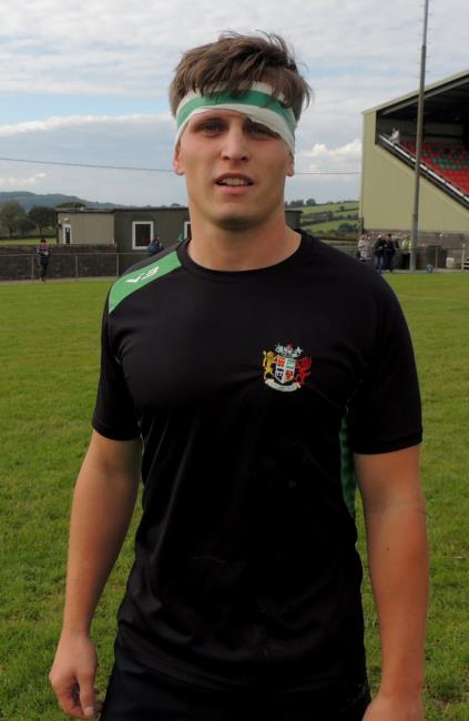 Connor Edwards - two tries for Whitland centre